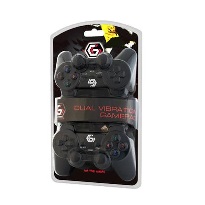 Conjunto 2 Comandos Gembird Dual USB c/Vibração