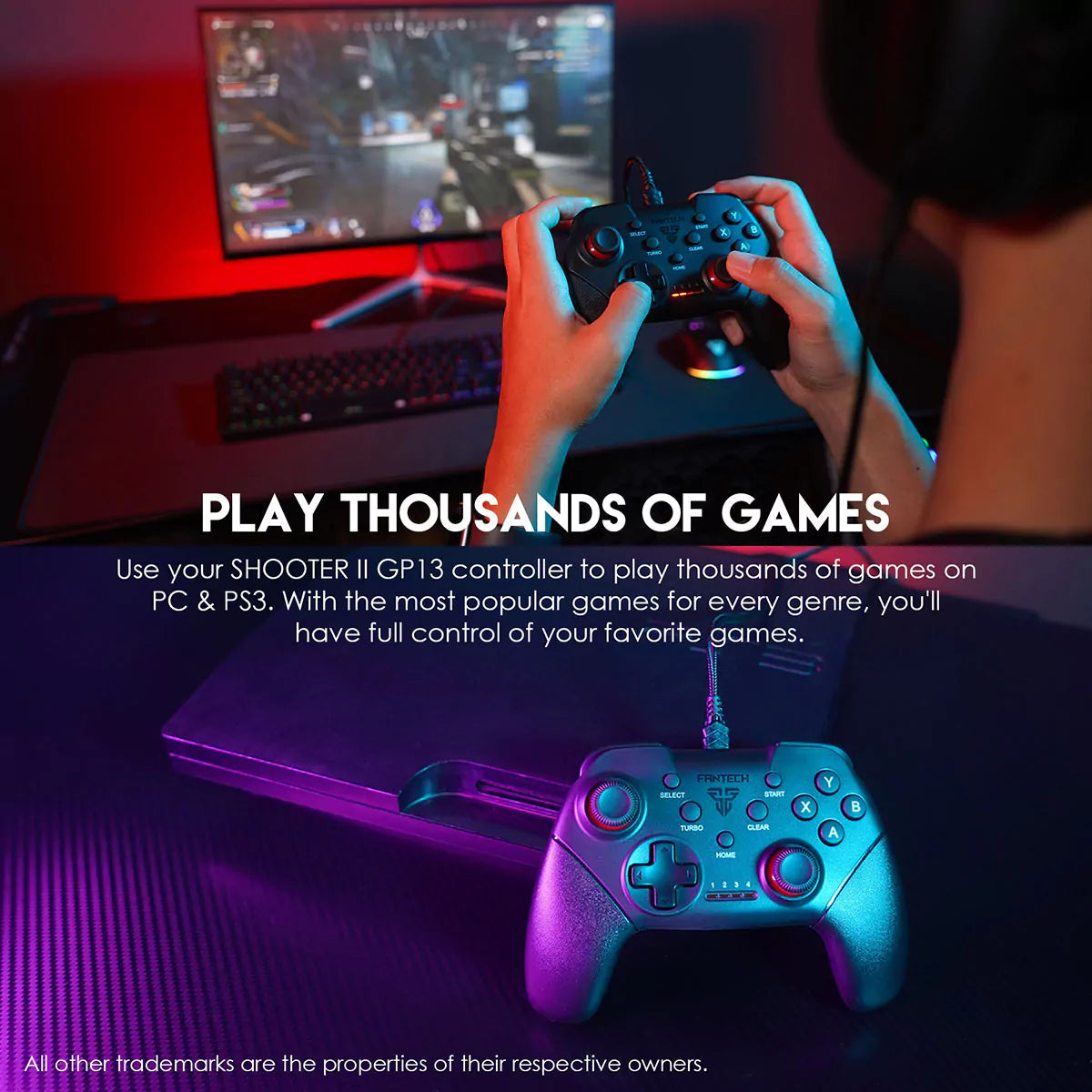 Gamepad Fantech Shooter II GP13