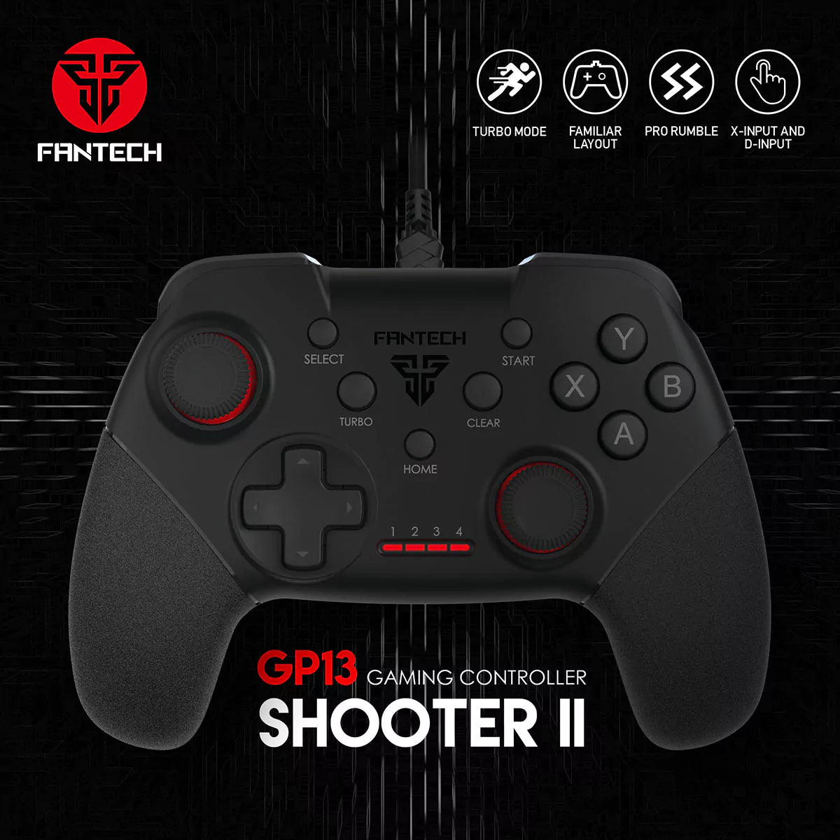 Gamepad Fantech Shooter II GP13