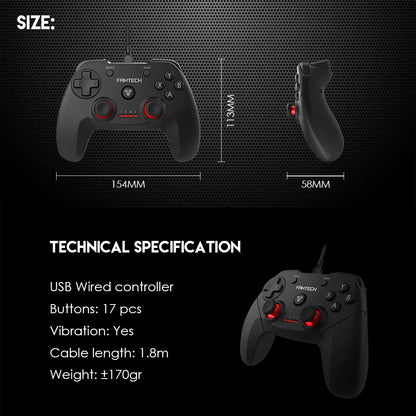 Gamepad Fantech Revolver GP12