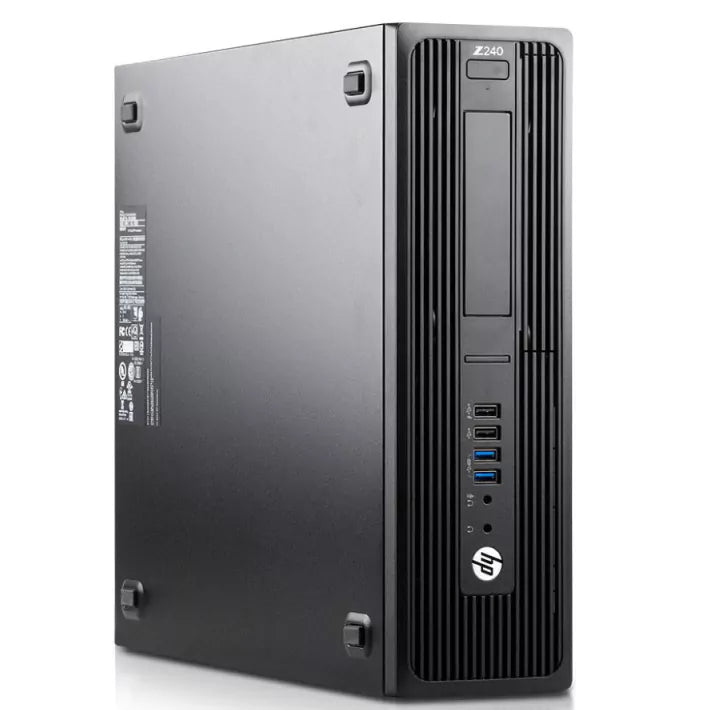 Computador Recondicionado HP EliteDesk Z240 SFF Intel i7-7700, 8GB, 250GB, Windows 10 Pro