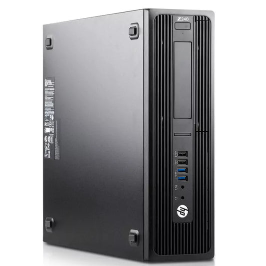 Computador Recondicionado HP EliteDesk Z240 SFF Intel i7-7700, 8GB, 250GB, Windows 10 Pro