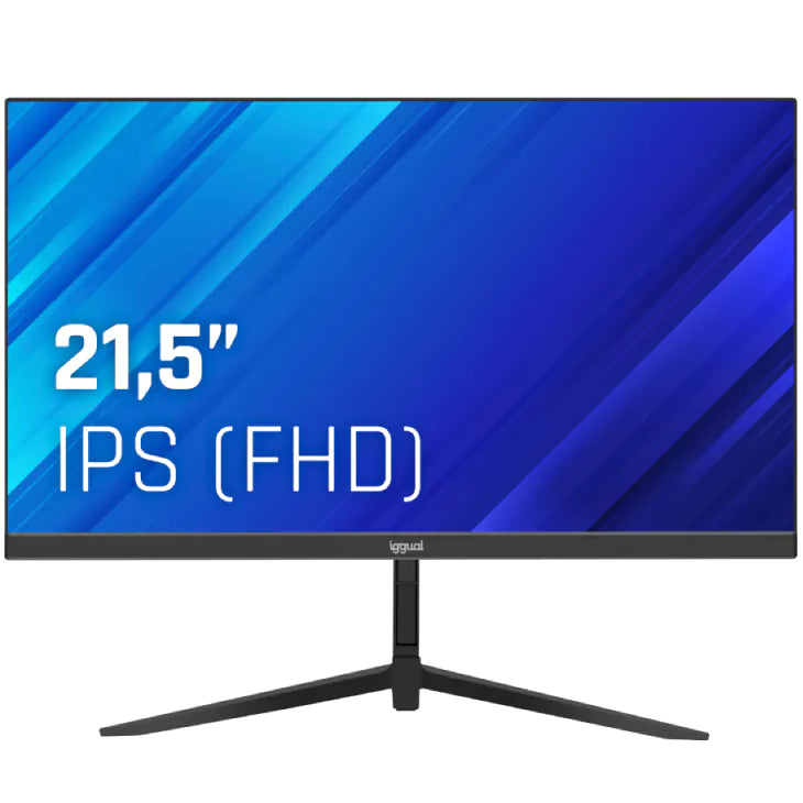 Monitor Iggual 22" IPS 16:9 FHD 100Hz 1ms VGA HDMI Slim