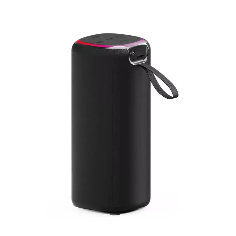 Coluna Portátil Gembird 10W Led Preta