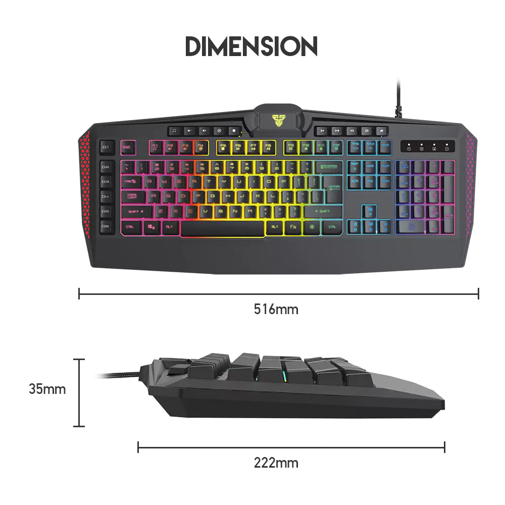 Teclado Fantech Booster K513 RGB (PT)