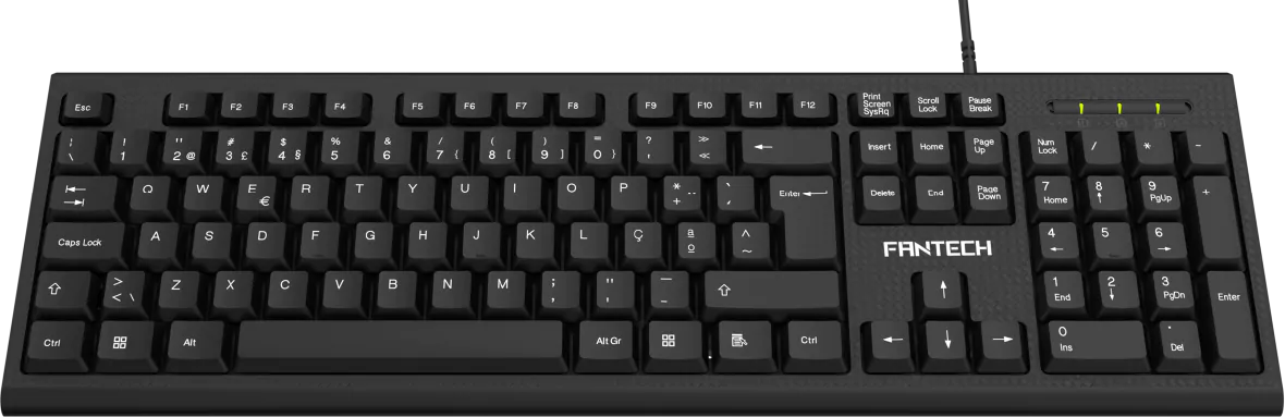 Teclado Fantech Office K112 Preto