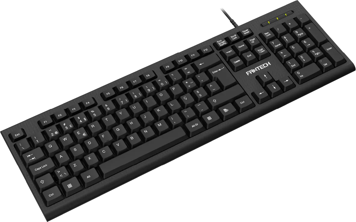 Teclado Fantech Office K112 Preto