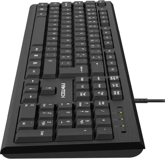 Teclado Fantech Office K112 Preto
