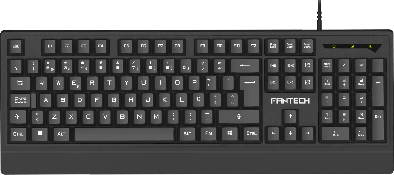 Combo Teclado + Rato Fantech Office KM605 Preto