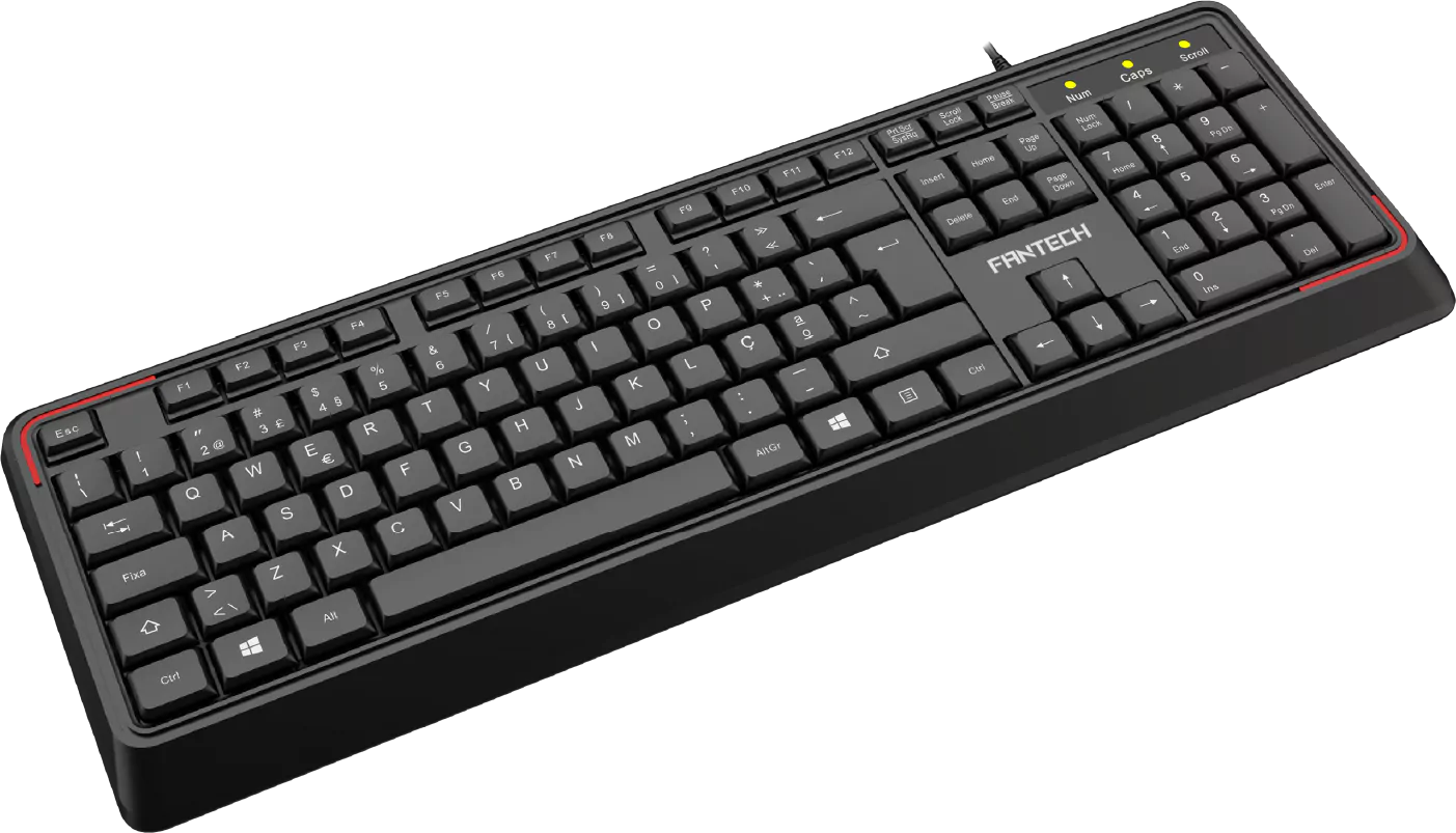 Teclado Fantech Business Premium K134 Preto