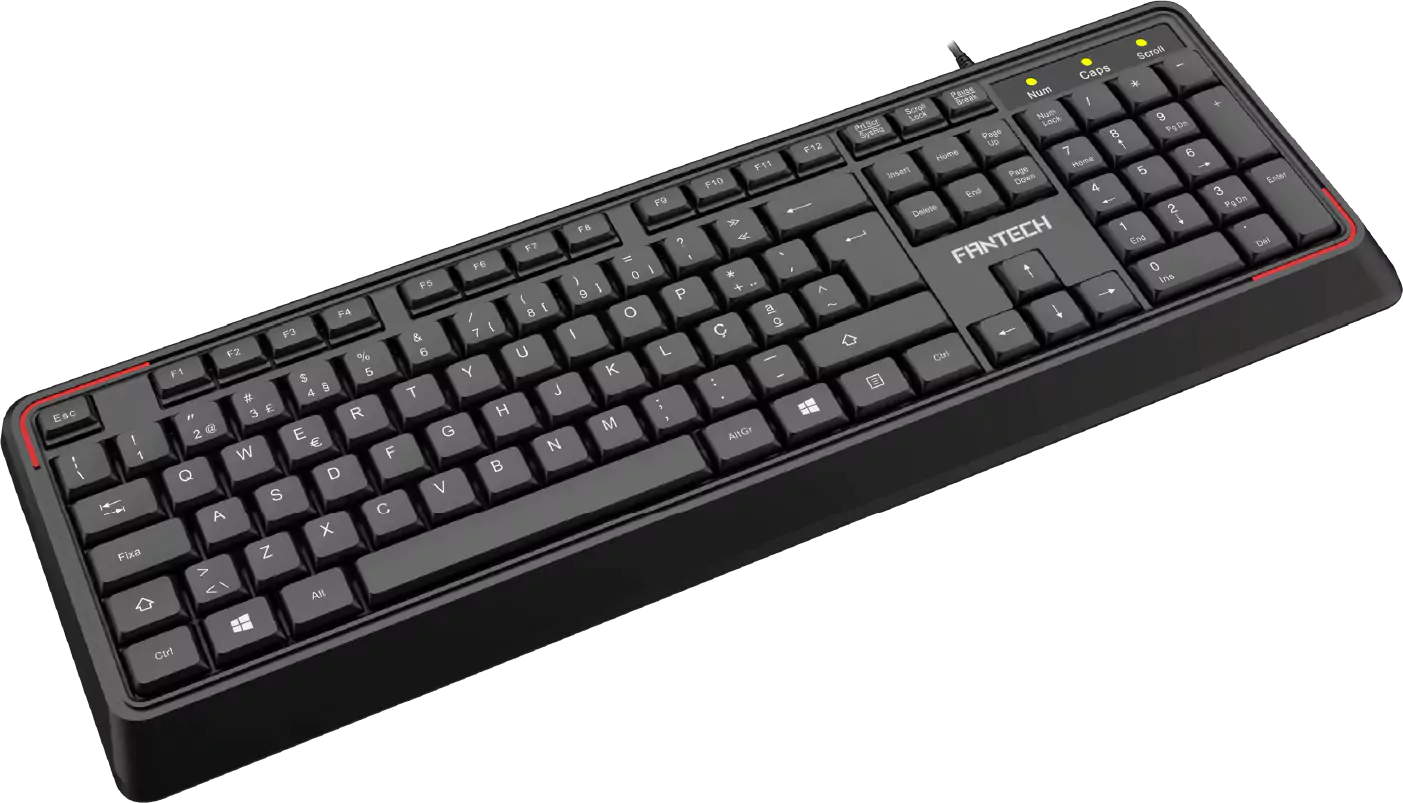 Combo Teclado + Rato Fantech Premium KM606 Preto
