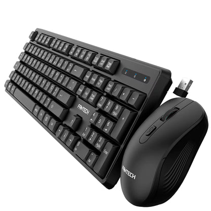 Combo s/ Fios Teclado + Rato Fantech Business KMW603 Preto