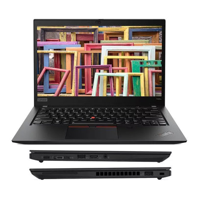 Portátil Recondicionado Lenovo T490s 14", i7-8565u, 16GB, 512GB SSD, PT Windows 11 Pro