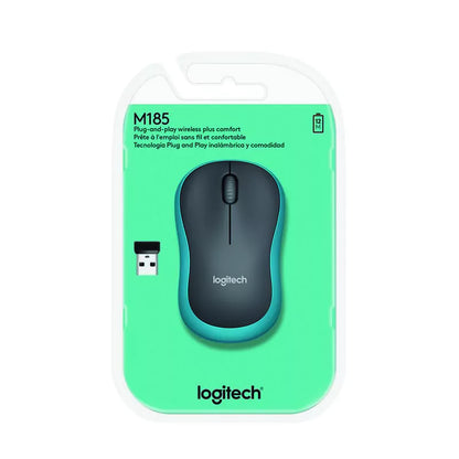 Rato Logitech sem fios M185 Azul