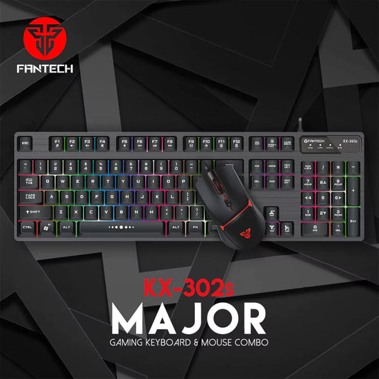 Teclado + Rato Fantech Major KX-302s (PT)