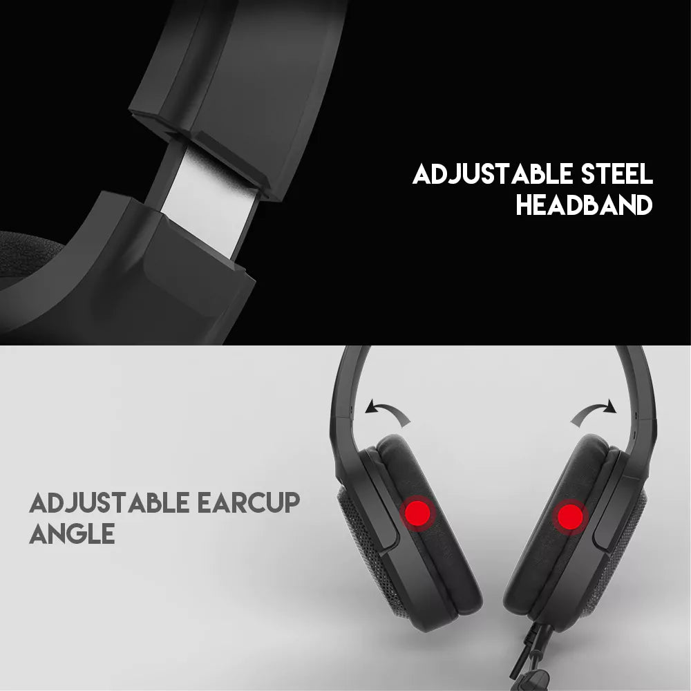 Auscultador Fantech ViBE MH85 Multi-Plataforma Red Led