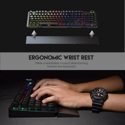 Teclado Mecânico Fantech MAXPOWER MK853 RGB (PT)