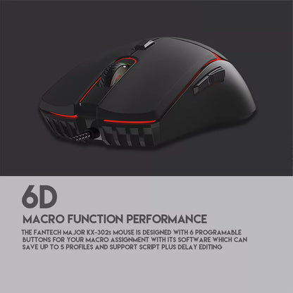 Teclado + Rato Fantech Major KX-302s (PT)