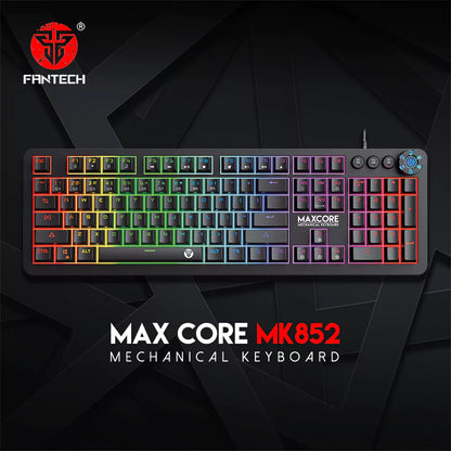 Teclado Mecânico Fantech Max Core MK852 (PT)