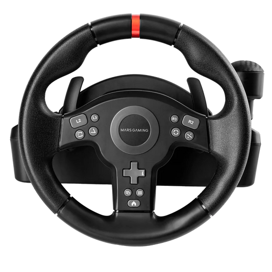 Volante Mars Gaming MWH-RSXONE Racing Wheel PC/PS4/Xbox Series X/S Preto
