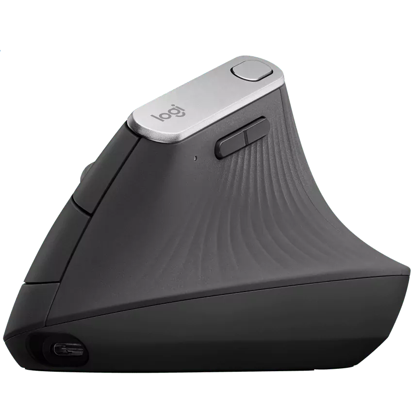 Rato Óptico Logitech MX Vertical Advanced Ergonomic Wireless 4000DPI Preto