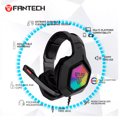 Auscultador Fantech OMNI MH83 7.1 Multi-Plataforma RGB