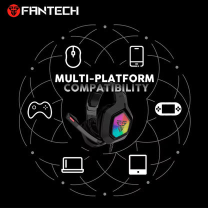 Auscultador Fantech OMNI MH83 7.1 Multi-Plataforma RGB