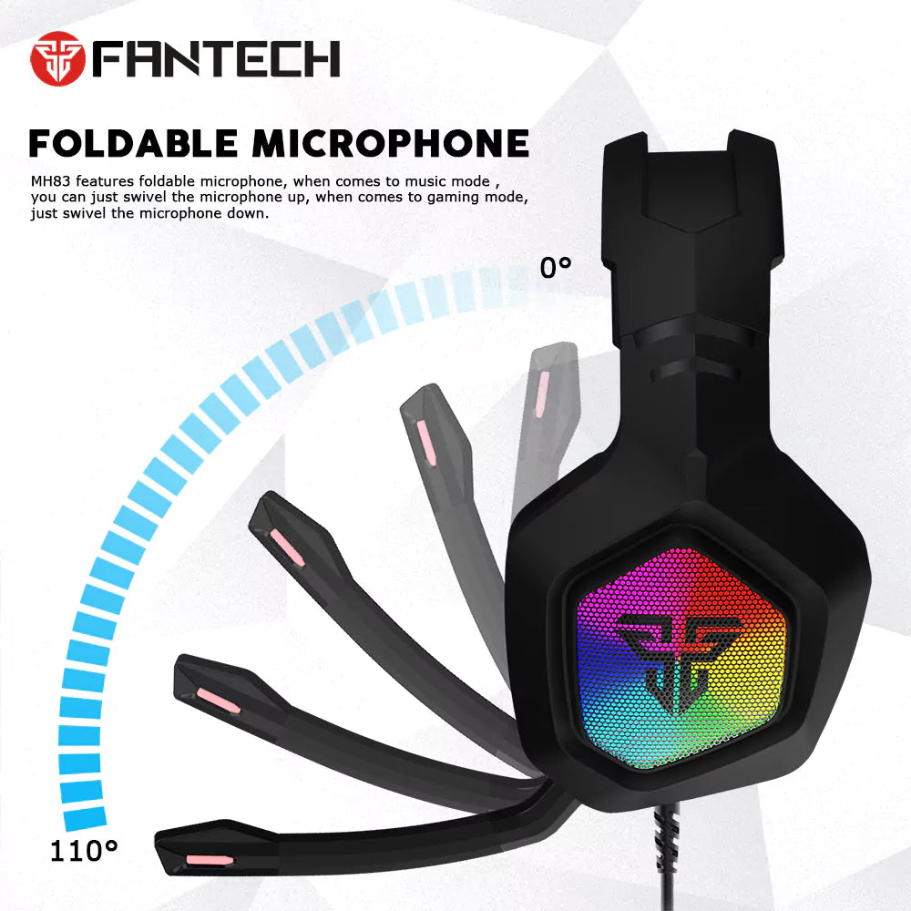 Auscultador Fantech OMNI MH83 7.1 Multi-Plataforma RGB