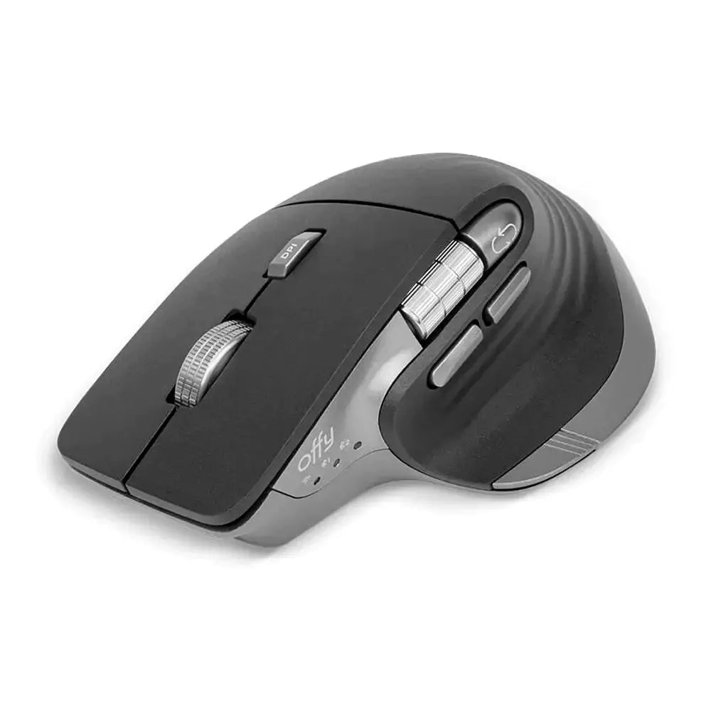 Rato Óptico Offy Nexo Ergonomic Bluetooth 4800DPI Preto