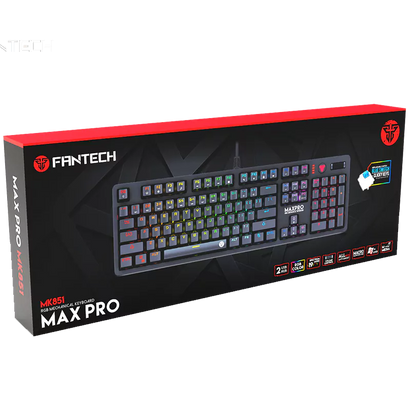 Teclado Mecânico Fantech Max Pro MK851 RGB (PT)