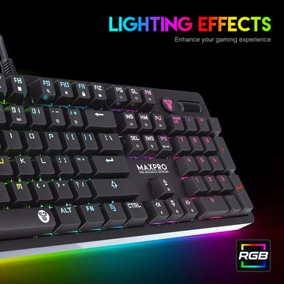 Teclado Mecânico Fantech Max Pro MK851 RGB (PT)