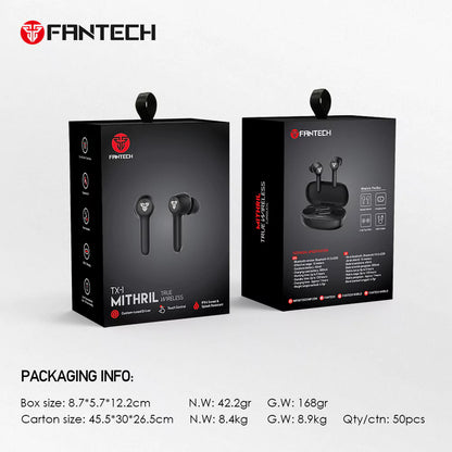 Auriculares Fantech TX-1 Mithril True Wireless Earbuds