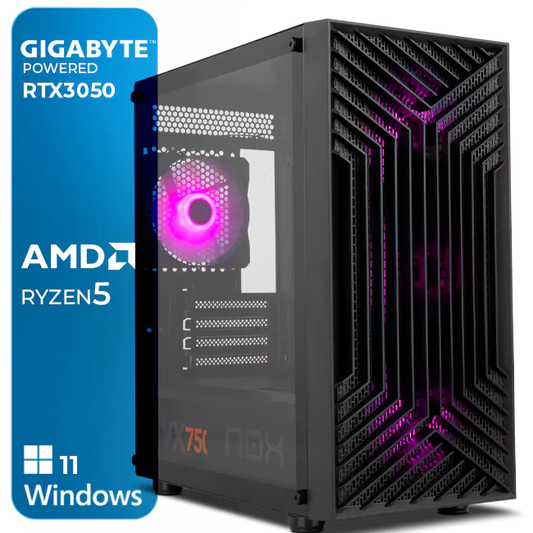 Computador Gaming AMD Ryzen 5, 16GB, RTX3050, 500GB Infinity