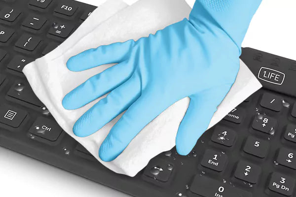 Teclado 1Life kb:cleanboard Silicone Preto