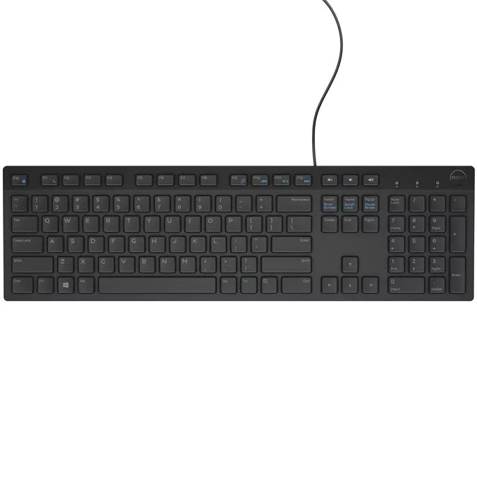 Teclado Dell Multimédia KB216 Preto