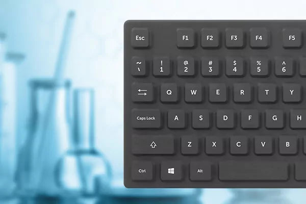 Teclado 1Life kb:cleanboard Silicone Preto