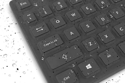 Teclado 1Life kb:cleanboard Silicone Preto