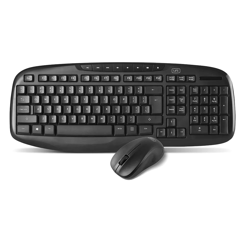 Teclado + Rato 1Life Kit Wireless PT