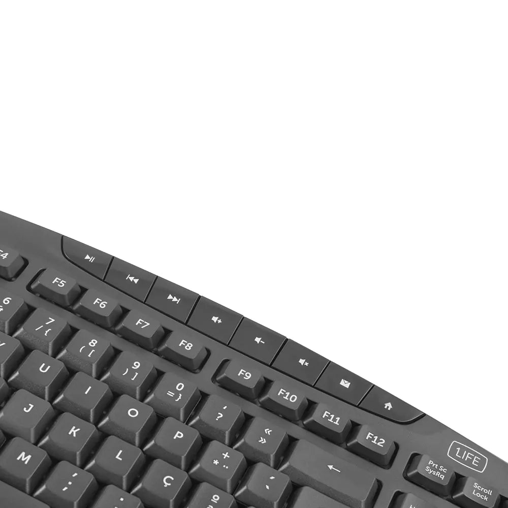 Teclado + Rato 1Life Kit Wireless PT