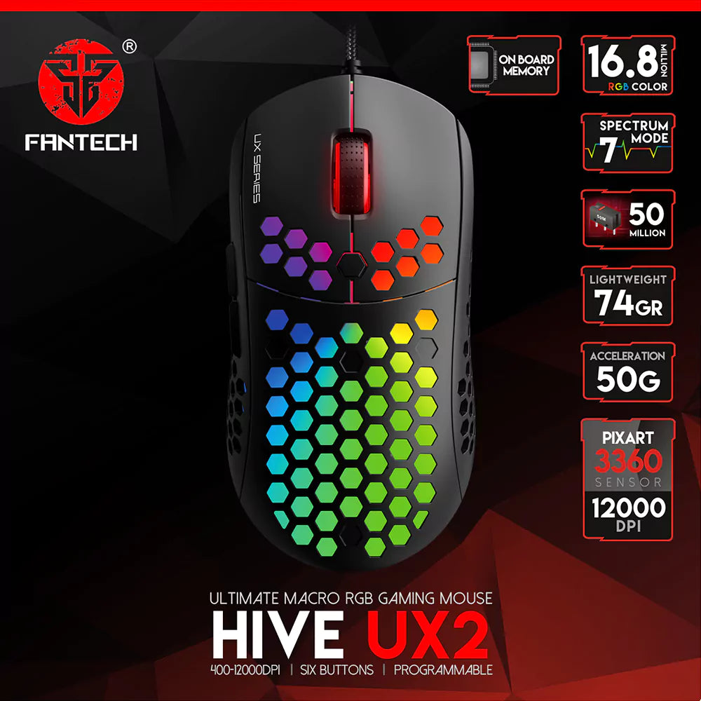 Rato Fantech Hive UX2 12.000dpi