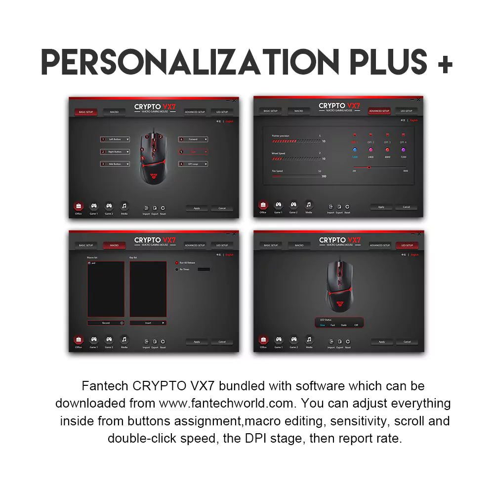 Rato Fantech Crypto VX7 Space Edition 8.000dpi