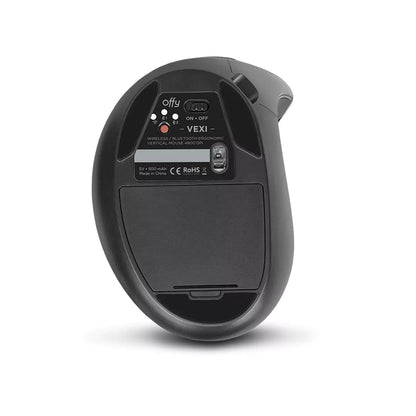 Rato Óptico Offy Vexi Vertical Ergonomic Bluetooth 4800DPI Preto