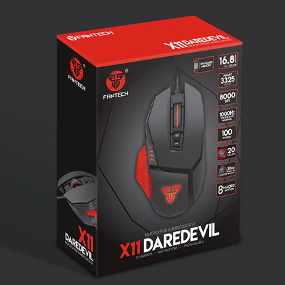 Rato Fantech DareDevil X11 - 8000DPI