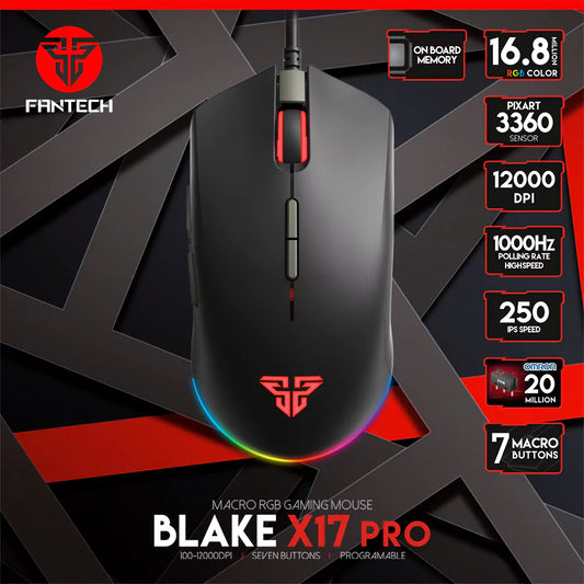Rato Fantech Blake X17 PRO - 12.000DPI