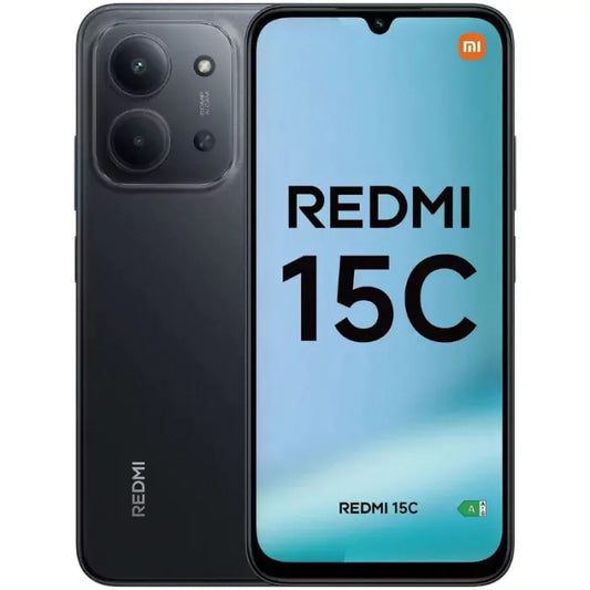 Smartphone Xiaomi Redmi 15C Preto (4GB/128GB)