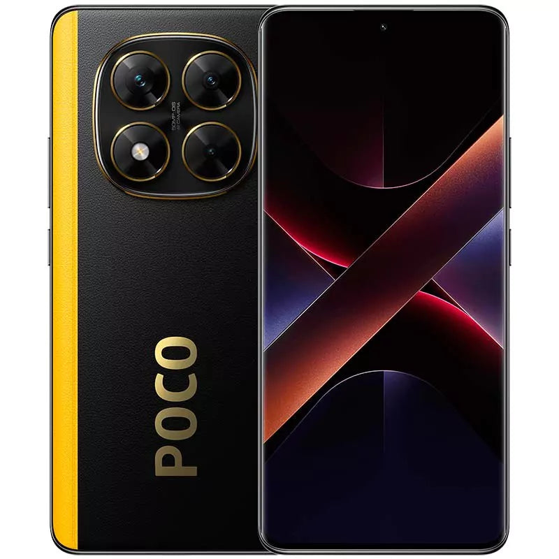 Smartphone Xiaomi POCO X7 Preto e Amarelo 5G (12GB/512GB)
