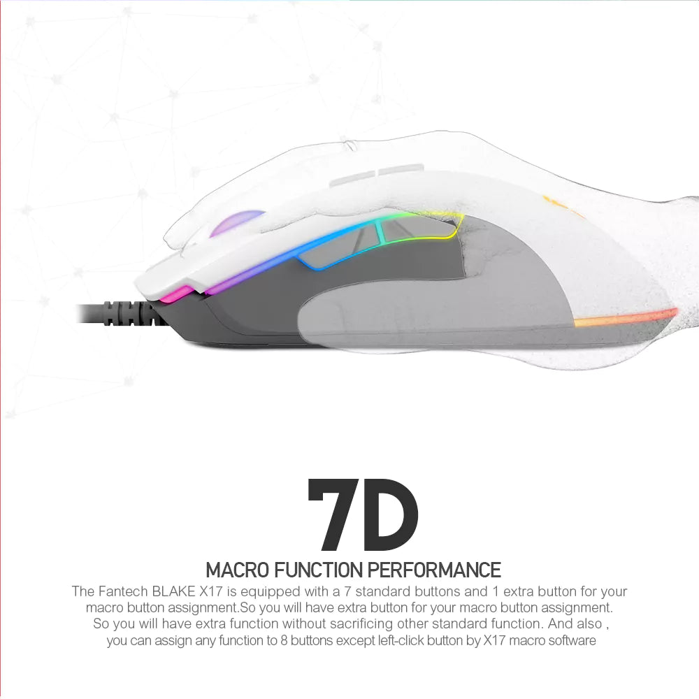Rato Fantech Blake X17 Space Edition - 10.000DPI