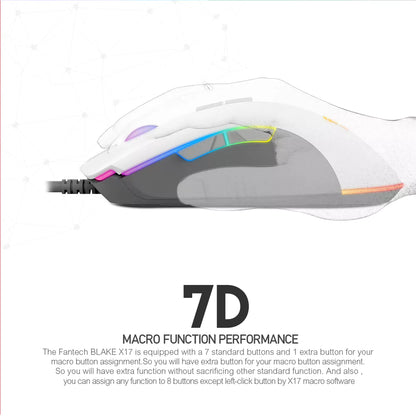 Rato Fantech Blake X17 Space Edition - 10.000DPI