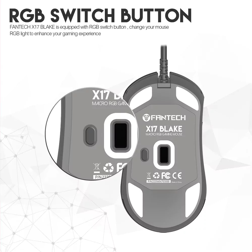 Rato Fantech Blake X17 Space Edition - 10.000DPI